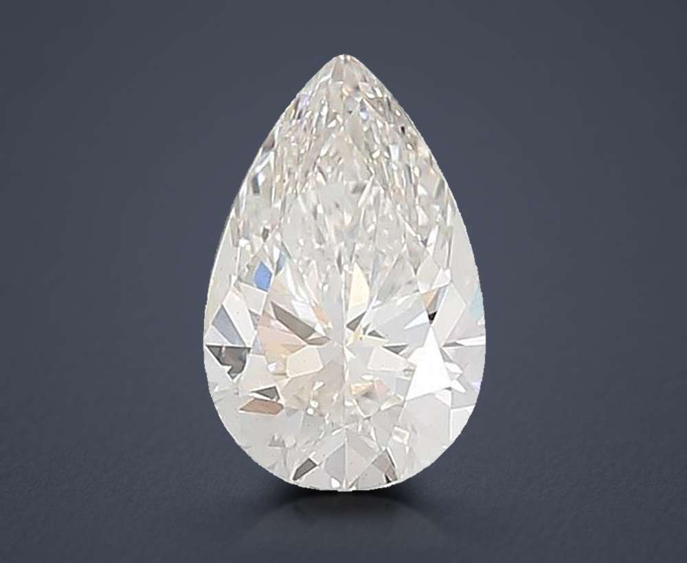 2.05ct G VS1 Rare Carat Ideal Cut Pear Lab Grown Diamond