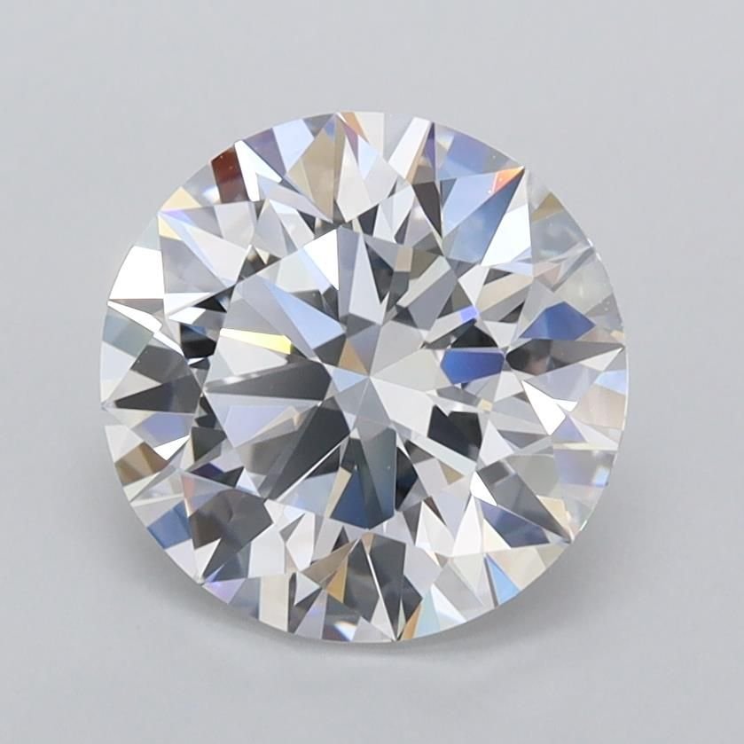 1.95ct D FL Rare Carat Ideal Cut Round Lab Grown Diamond