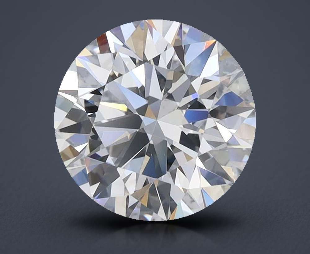 1.95ct D FL Rare Carat Ideal Cut Round Lab Grown Diamond