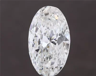 11.04ct F VVS2 Rare Carat Ideal Cut Oval Lab Grown Diamond