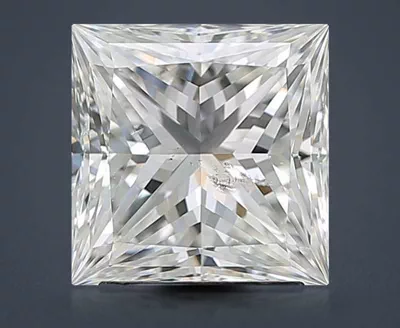 2.27ct G SI2 Rare Carat Ideal Cut Princess Diamond