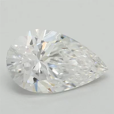 1.51ct D VS1 Rare Carat Ideal Cut Pear Lab Grown Diamond