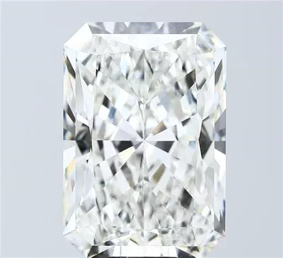 15.07ct G VVS2 Rare Carat Ideal Cut Radiant Lab Grown Diamond