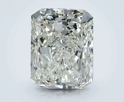 2.06ct J SI2 Rare Carat Ideal Cut Radiant Diamond