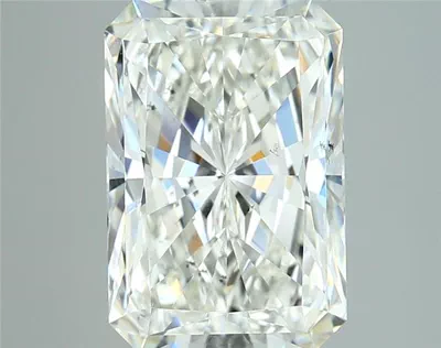 3.13ct I SI1 Rare Carat Ideal Cut Radiant Diamond
