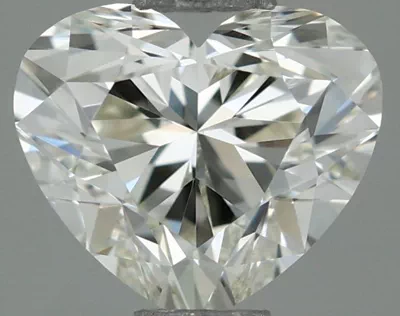 0.51ct J VVS2 Rare Carat Ideal Cut Heart Diamond