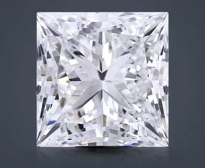 15.09ct F VS2 Rare Carat Ideal Cut Princess Lab Grown Diamond