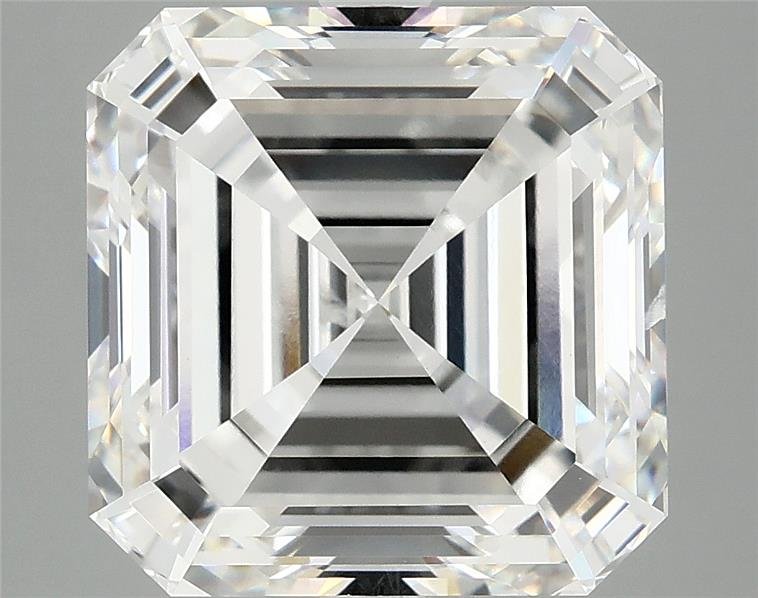 7.05ct F SI1 Excellent Cut Asscher Lab Grown Diamond