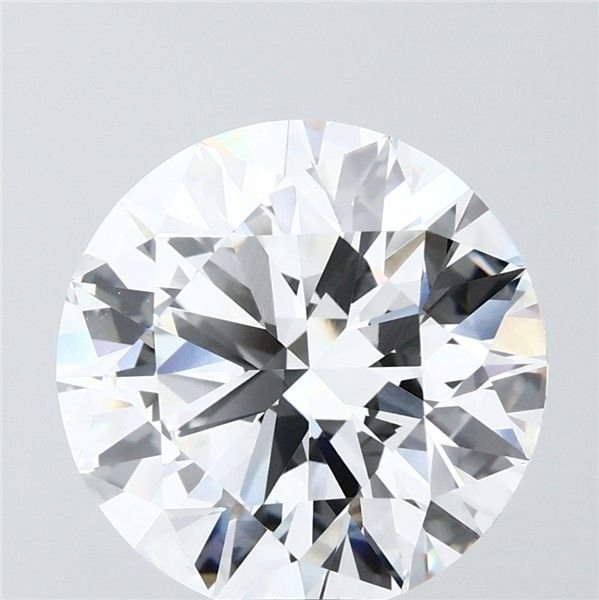 6.05ct E VVS1 Rare Carat Ideal Cut Round Lab Grown Diamond