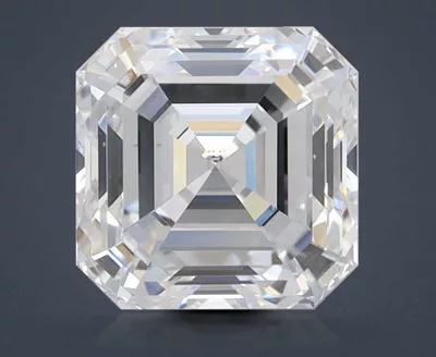1.50ct D VS2 Excellent Cut Asscher Lab Grown Diamond