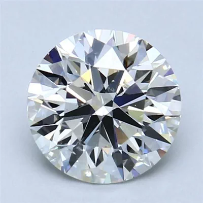 2.00ct I SI2 Rare Carat Ideal Cut Round Diamond