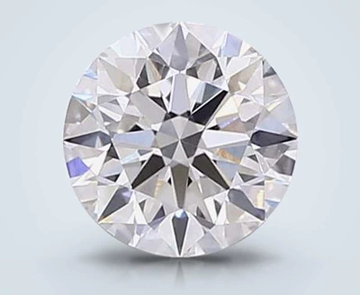 1.29ct F VVS2 Rare Carat Ideal Cut Round Lab Grown Diamond