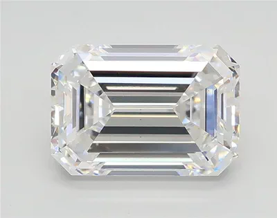 2.03ct E VS1 Rare Carat Ideal Cut Emerald Lab Grown Diamond
