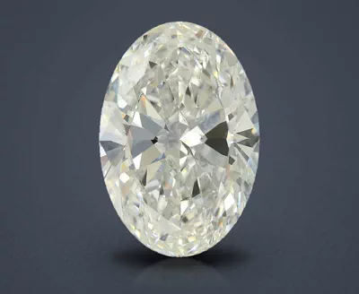 8.14ct F VVS2 Very Good Cut Oval Lab Grown Diamond
