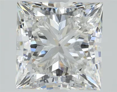 10.02ct F VS1 Rare Carat Ideal Cut Princess Lab Grown Diamond