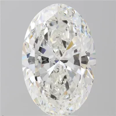 9.56ct E VVS2 Rare Carat Ideal Cut Oval Lab Grown Diamond