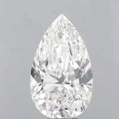 10.08ct F VVS2 Very Good Cut Pear Lab Grown Diamond