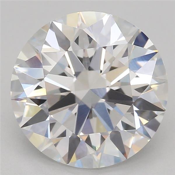 2.09ct D VVS2 Excellent Cut Round Lab Grown Diamond