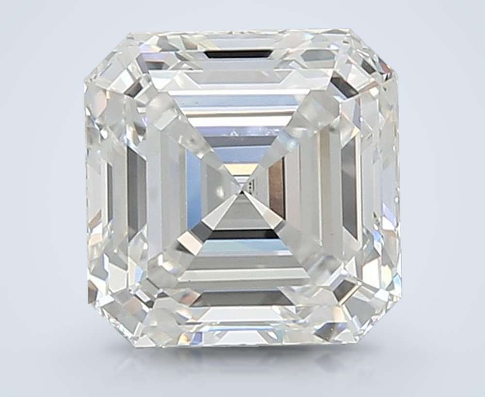 2.07ct E VS1 Rare Carat Ideal Cut Asscher Lab Grown Diamond