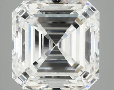 8.05ct E VS1 Excellent Cut Asscher Lab Grown Diamond