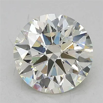 2.27ct J VS1 Rare Carat Ideal Cut Round Lab Grown Diamond