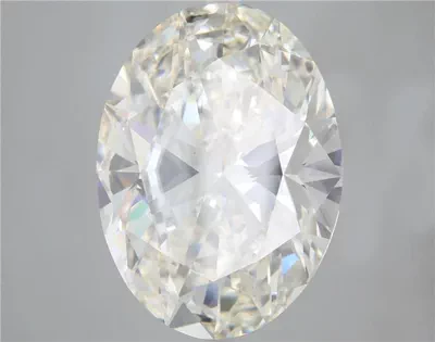 14.77ct I VS2 Rare Carat Ideal Cut Oval Lab Grown Diamond
