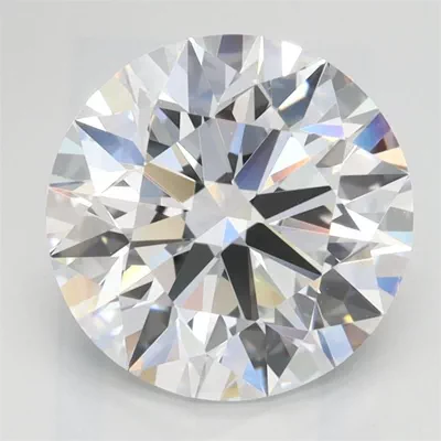 2.65ct D VVS1 Rare Carat Ideal Cut Round Lab Grown Diamond