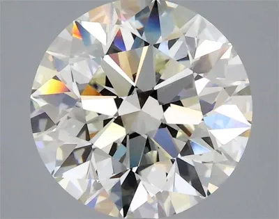 2.62ct J FL Rare Carat Ideal Cut Round Diamond