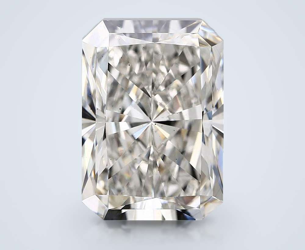 15.00ct G VS2 Rare Carat Ideal Cut Radiant Lab Grown Diamond
