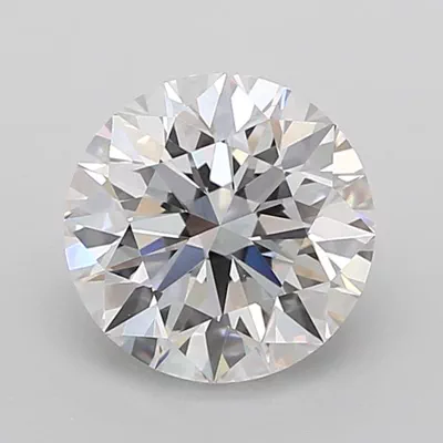 1.90ct D VS1 Excellent Cut Round Lab Grown Diamond