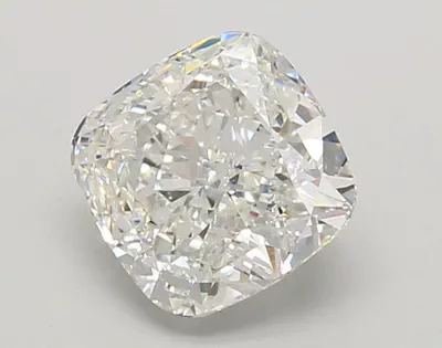 2.06ct E VVS2 Rare Carat Ideal Cut Cushion Lab Grown Diamond