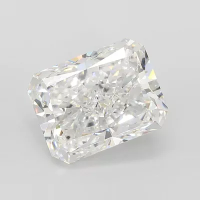 5.27ct E VS1 Rare Carat Ideal Cut Radiant Lab Grown Diamond