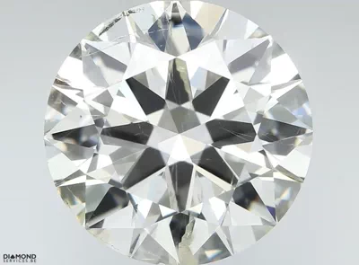 4.09ct I SI2 Excellent Cut Round Diamond