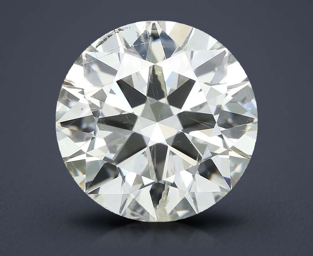 4.09ct I SI2 Excellent Cut Round Diamond