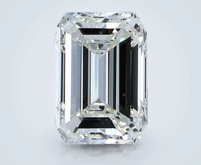 2.00ct J IF Rare Carat Ideal Cut Emerald Diamond