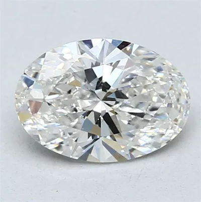 1.38ct F VS1 Rare Carat Ideal Cut Oval Lab Grown Diamond