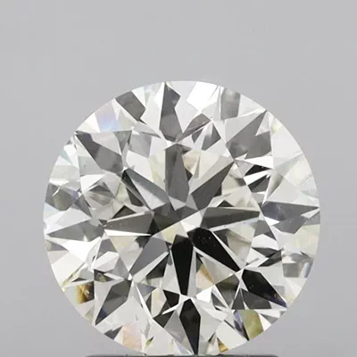 2.89ct I VS1 Excellent Cut Round Lab Grown Diamond