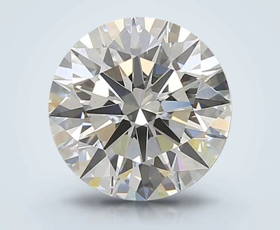 3.09ct E VVS2 Rare Carat Ideal Cut Round Lab Grown Diamond