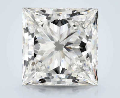 10.34ct F VVS2 Rare Carat Ideal Cut Princess Lab Grown Diamond