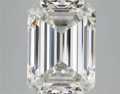 9.07ct H VS2 Excellent Cut Emerald Lab Grown Diamond