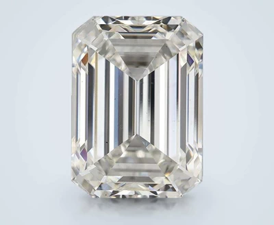 9.07ct H VS2 Rare Carat Ideal Cut Emerald Lab Grown Diamond