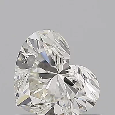 0.69ct I VS2 Rare Carat Ideal Cut Heart Diamond