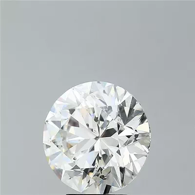 5.03ct H SI2 Rare Carat Ideal Cut Round Diamond