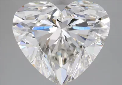 5.14ct G VVS2 Very Good Cut Heart Lab Grown Diamond