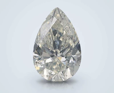 4.51ct I SI2 Rare Carat Ideal Cut Pear Diamond