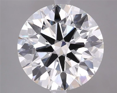 3.09ct H VVS2 Rare Carat Ideal Cut Round Lab Grown Diamond
