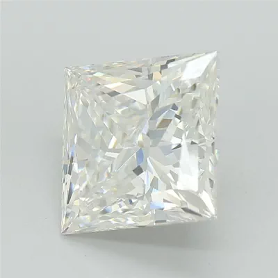 2.06ct E VVS2 Rare Carat Ideal Cut Princess Lab Grown Diamond