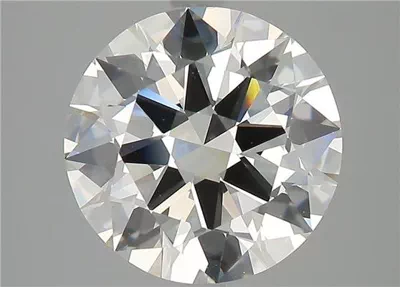 3.01ct I IF Excellent Cut Round Diamond