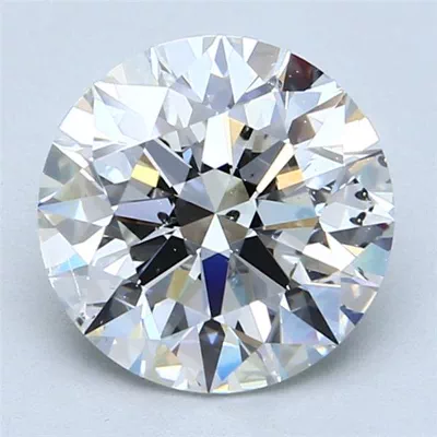 3.20ct F SI2 Rare Carat Ideal Cut Round Diamond