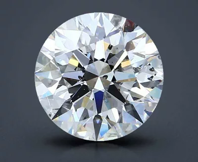 3.20ct F SI2 Rare Carat Ideal Cut Round Diamond